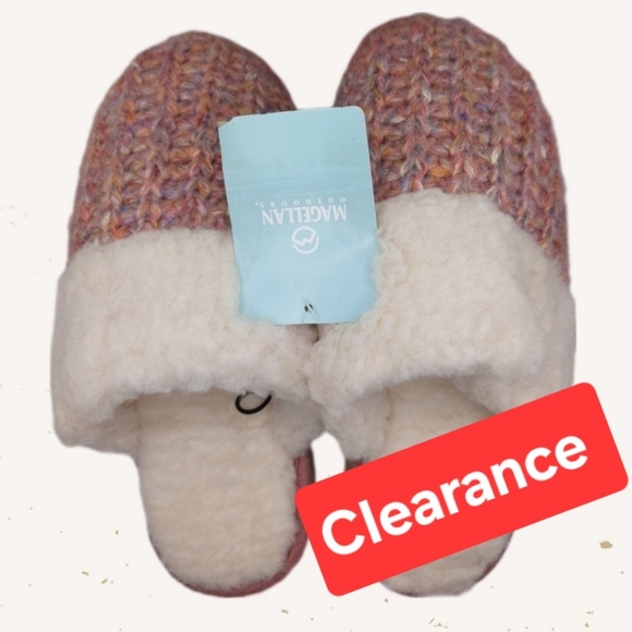 Magellan Outdoors Shoes - MAGELLAN KNIT SCUFF INDOOR OUTDOOR SLIPPERS